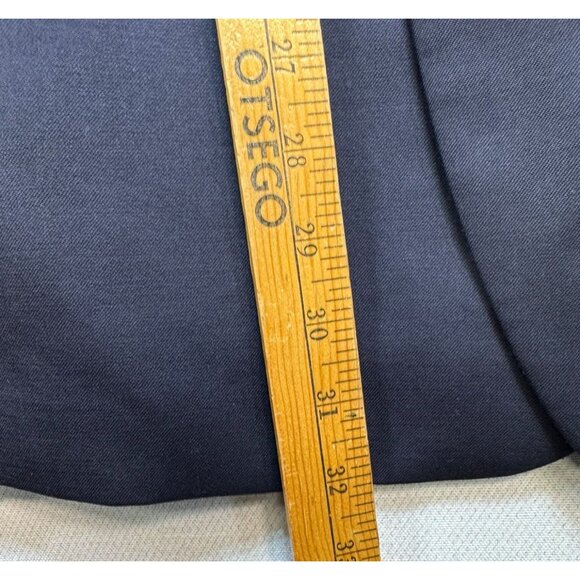 Tommy Hilfiger Mens Wool Suit Jacket 44L X 38W Navy Blue - Picture 6 of 8